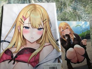 正規品 ライクトロン まくらぶ Re：しましま先生描き下ろし 二宮英里華 抱き枕カバー　予約特典イラストカード付