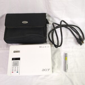 #1271 acer エイサー DLP プロジェクター H5360 中古 レーザーポインター バッグ付き 現状品 ビジネス 資料 発表 ホームシアター