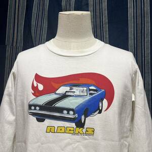 y2k 2002 ozone rocks x hotwheels longsleeve t shirt official オゾンロックス ホットウィール コラボ wネーム 企業ロゴ 企業物