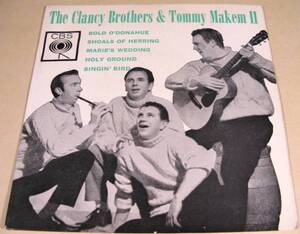 シングル盤(5曲入りEP)●The Clancy Brothers & Tommy Makem ||●良好品！