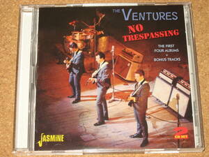 17 CD2枚組■VENTURES ベンチャーズ■NO TRESPASSING - THE FIRST FOUR ALBUMS～1stから4thアルバム＋ボーナストラック