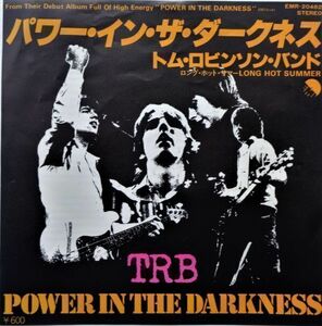 EP● パワー イン ザ ダークネス / トム ロビンソン バンド　　（1978年）　