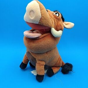 Disney lion king Pumbaa Warthog Lion King Plush Stuffed Toy 海外 即決