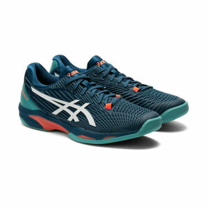 1.6万★美品 asics アシックス テニスシューズ SOLUTION SPEED FF 2 ソリューションスピード FF 2／インドア US7.5 25.5cm