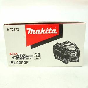 104【未使用】makita マキタ 40Vmax 5.0Ah リチウムイオンバッテリー BL4050F