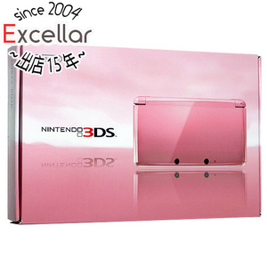 【中古】任天堂 ニンテンドー3DS ミスティピンク CTR-S-PAAA 元箱あり [管理:1350011639]