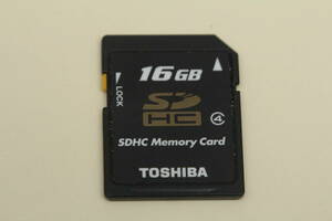 16GB SDHC カード　TOSHIBA