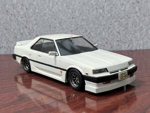 1/24　スカイライン　R30？R31？　鉄仮面　RS　完成品　旧車　族車　街道レーサー　グラチャン　シャコタン　改造車　福岡仕様　日産自動車