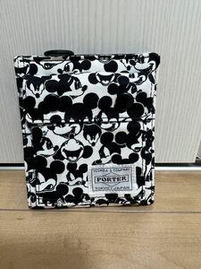 新品 未使用　ポーター×ビームス×ディズニー ２つ折り財布 財布 ウォレット 吉田カバン PORTER BEAMS DISNEY ミッキー　開封済み保管品