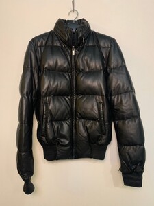 ☆ALEXANDER MCQUEEN アレキサンダーマックイーン☆ レザー ダウン ジャケット キルティング ジャケット アウター down jacket acket