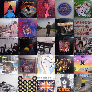 Q11721【大量!ALL国内盤!】 ALL JAPANESE PRESS ROCK & POPS 洋楽 _80枚以上2箱セット/PAUL McCARTNEY,JOHN LENNON 他4