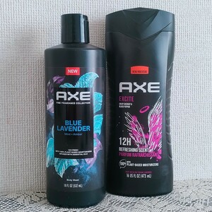 AXE　アックス　ボディーソープ　ボディーウォッシュ　海外製！【新製品ブルーラベンダー】【エキサイト】　ボディーソープ2本セット