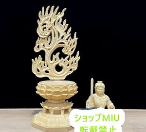 檜木 木彫不動明王像 新入荷★高品質★仏像