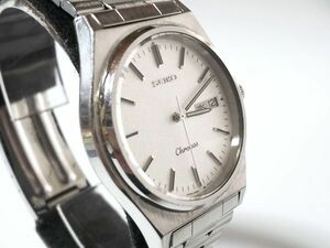 【Rui7】SEIKO/セイコー◇Chronos/クロノス/5H23-7060/SBFL005◇1988年製♂3針QZ/デイデイト/シルバー