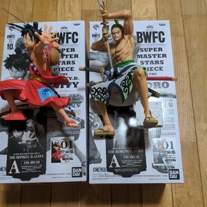 アミューズメント 一番くじ ONE PIECE BWFC 造形王頂上決戦3 SUPER MASTER STARS PIECE ロロノア・ゾロ モンキー・D・ルフィ 01 ワンピース