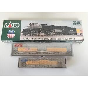 KATO 126-4014 UP Big Boy ビッグボーイ+ 176-4015 Flat Radiater + 1076-3 UP ウォーターテンダー カトー　外国車両