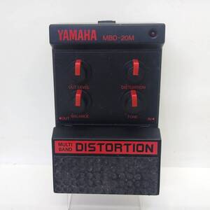 YAMAHA ディストーション MBD-20M 日本製 DISTORTION 歪み コンパクト エフェクター 新品電池付 中古 ヤマハ 動作確認済み/動画有 送料無料