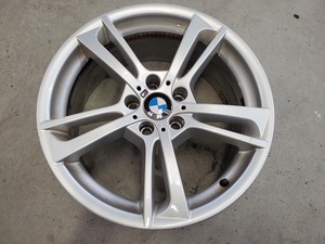 ★即決★美品★BMW F25 X3 Mスポーツ 純正オプション 19inc 8.5j +38 120/5H1本 フロント検)3シリーズ(E90 F30系) Z4(E89系) X1(E84系)（2