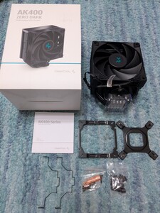 0611u3046　DeepCool AK400 ZERO DARK CPU Cooler