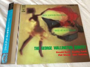 CAP帯 ジョージ・ウォーリントン/ジャズ・アンド・ホッチキス 中古LP アナログレコード SOPU39SY ドナルド・バード George Wallington