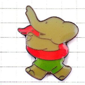 ピンバッジ・ぞうのババール象アヒルの浮き輪 BABAR◆フランス限定ピンズ◆レアなヴィンテージものピンバッチ