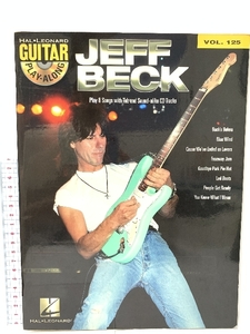 Jeff Beck (125) (Guitar Play-along) Hal Leonard Corp Beck, Jeff