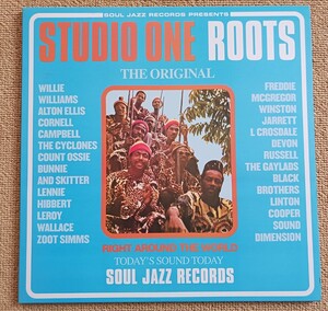 『STUDIO ONE ROOTS』SOUL JAZZ RECORDS / SJR LP56 / 輸入盤２枚組LPレコード / ALTON ELLIS / DEVON RUSSELL / CORNELL CAMPBELL