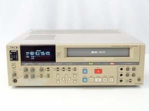 SONY SVO-5800 S-VHSレコーダー 動作品 *416936