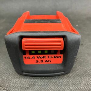 【動作確認済】 HILTI 14.4V3.3Ahリチウムイオンバッテリー B14/3.3 Li-Ion 送料無料 