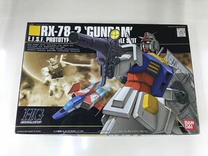 【未組み立て品】ガンダム　RX-78-2　1-144　※箱にイタミがあります！