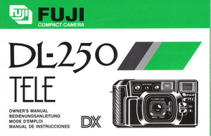 FUJI DL-250(英・独・仏・西語表記)取扱説明書①