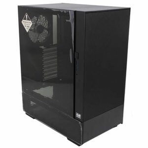 【新品(開封のみ)】 IN WIN フルタワーPCケース IW-CS-MFBASE-BLK Black [管理:1000027691]