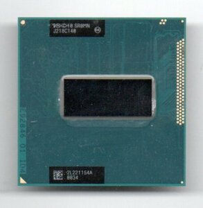 Intel ★ ノート用 CORE i7-3610QM　SR0MN ☆ 2.30GHz (3.30GHz)／6MB／5GT/s　４コア ★ ソケットFCPGA988 ★