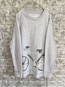 【美品】　ZARA BOY ザラ　スウェットトレーナー　自転車　サイクリング　13/14 男の子用　キッズ　レディース　着用可能　M相当