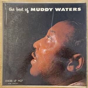 LP / 深溝 / 黒銀 / COATジャケ / Muddy Waters / The Best Of Muddy Waters / LP 1427 / US-ORIG / MONO / 送料無料！