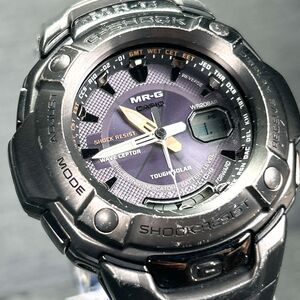 CASIO カシオ G-SHOCK ジーショック MR-G MRG-3000DJ-1AJF 腕時計 タフソーラー 電波ソーラー アナデジ ブラック チタニウム メンズ