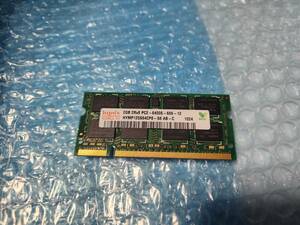 即決 hynix製 2GB DDR2 PC2-6400S SO-DIMM D2/N800-2G互換 送料120円～