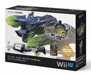 中古WiiUハード WiiU プレミアムセット モンスターハンター3G HDver