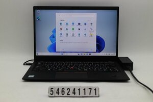 Lenovo ThinkPad X1 Carbon 6th Gen Core i5 8350U 1.7GHz/16GB/256GB(SSD)/14W/FHD(1920x1080) タッチパネル/Win11 【546241171】