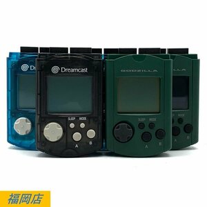 【まとめ売り/５点】SEGA セガ HKT-7000 ドリームキャスト ビジュアルメモリ GODZILLA＊動作未確認品【福岡】