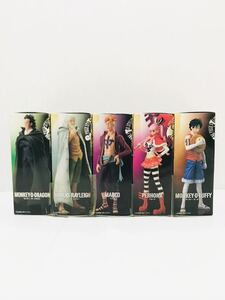 BANDAI バンダイ ONE PIECE ワンピース 超ワンピーススタイリング 3D2Y 全5種セット ルフィ ペローナ マルコ レイリー ドラゴン