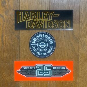 Harley Davidson ステッカー セット / ハーレー ダビッドソン / 来店記念 ノベルティ 非売品