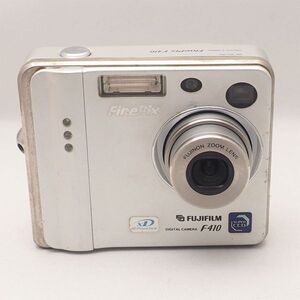 FUJIFILM FINEPIX F410 シルバー デジカメ フジ 富士フィルム ファインピックス ジャンク品 管17669