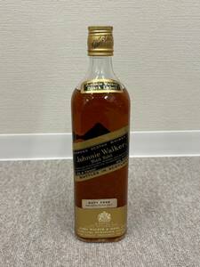 【UAK-822SR】Johnnie walker black rabel ジョニーウォーカー　ブラックラベル スコッチ　ウィスキー 古酒 750ml 43% 古酒