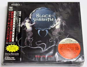 未開封 BLACK SABBATH ブラック・サバス 【REUNION リユニオン】2CD 初回限定特典バックステージパス(レプリカ)封入