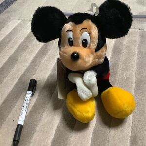 レア くっつきぬいぐるみ ミッキーマウス ぬいぐるみ レトロ ビンテージ アンティーク Mickey mouth エポック ディズニー 新品