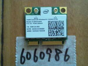 Intel Centrino Wireless-N+WiMax 6150動作未確認6060986