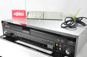 ★レアモデル★地デジ パイオニア DVR-RT700D VHS⇔DVD⇔HDD ダビOKビデオデッキ！ 純正リモ付 ダビ動作写真有♪