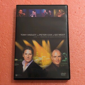 DVD 国内盤 帯付 トニー ハドリー v’s ピーター コックス＆ゴー ウェスト ライヴ！ スパンダ― バレエ TONY HADLEY PETER COX GO WEST