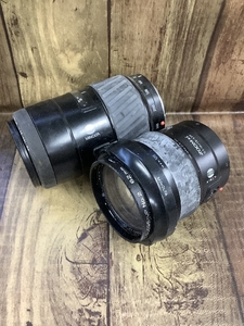 Q2d ミノルタ レンズ zoomxi AF28-105 AF75-300 2点 まとめて 現状品